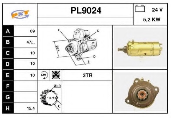 SNRA PL9024 Starter